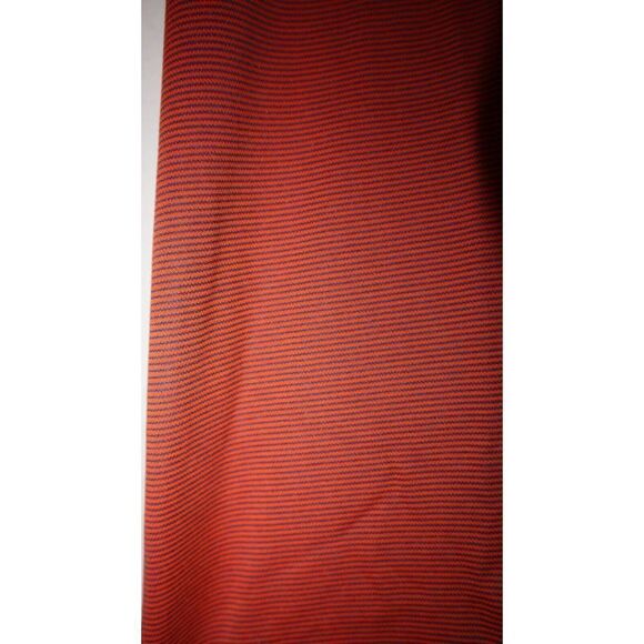 Theory L0194518 Men's Sz Medium Red/Indigo Current Stripe Standard Polo Shirt - Picture 3 of 9